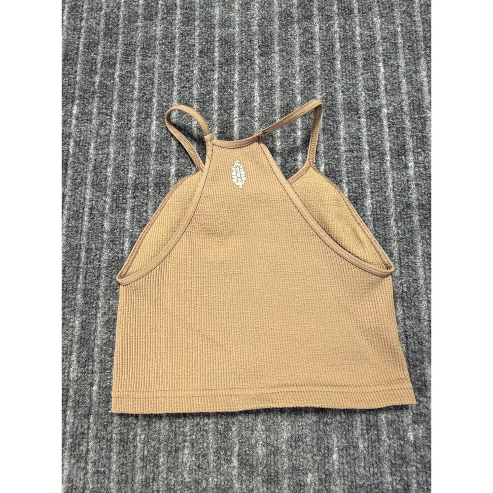 Free People Movement Happiness Runs Crop Tank Women XS/S Ribbed Basic Layering - Picture 2 of 3